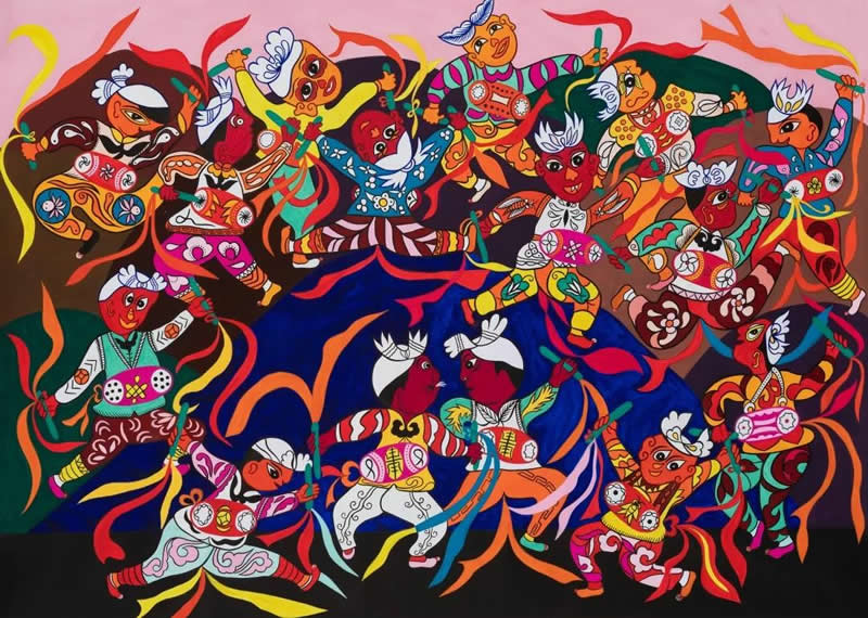 【云上画展】赏年画之"非遗保护"篇——传承之美 共绘小康